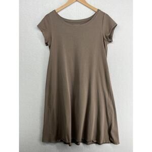 shirred jersey dress Joe Browns WE943 Green Mia Shirred Jersey Dress – Experience Boutique main image 1